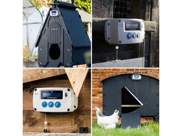 Scobax Automatické otevírání a zavírání kurníku CHICKEN GUARD PRO
