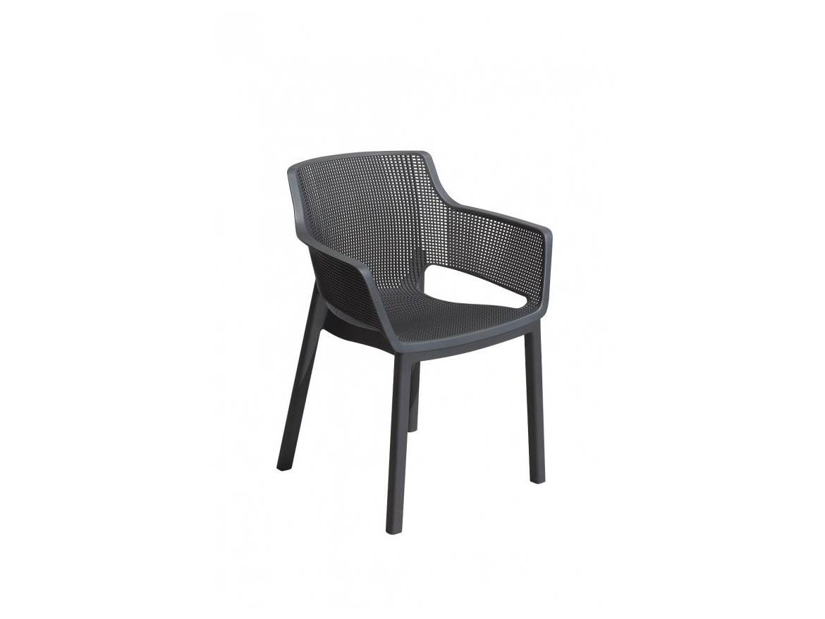 VespaGarden Zahradní jídelní set KETER Elisa/Julie 4+1 - grafit