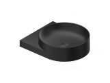Ravak Umyvadlo Yard 40, bez otvoru pro baterii, bez přepadu, Smoke Grey