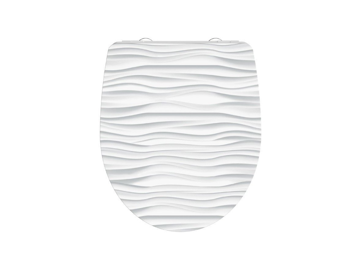 WC sedátka, záchodová prkna Schütte WHITE WAVE | Duroplast HG, Soft Close