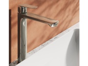 Ravak LF 015.20BLM Umyvadlová stojánková baterie 280 mm bez výpusti, černá matná