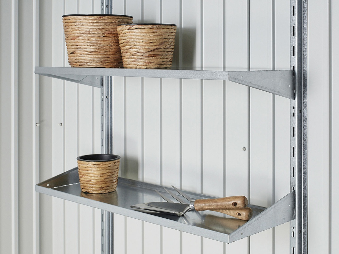 Plechový záhradný domček Biohort Panorama