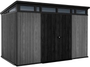 Keter Zahradní domek  PENT Signature 11x7 Vertical šedý, s podlahou