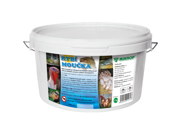 Scobax Rybí moučka - kyblík 2 kg