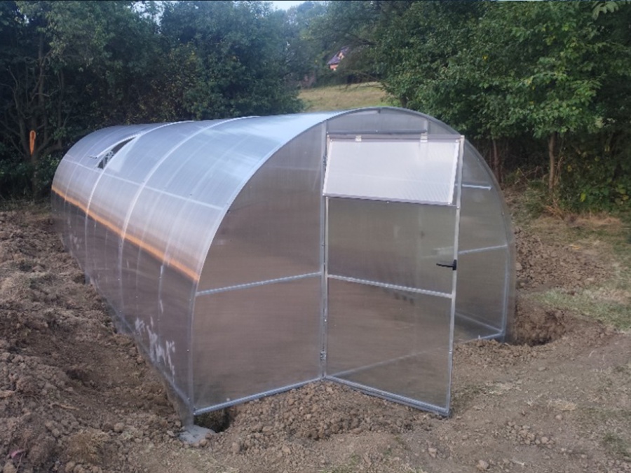 Montáže skleníků