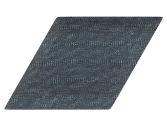 Kárpitozott panelek –  Luna Parallel 30x30 cm tmavě modrá