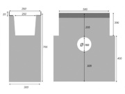 Vpusť Gutta D400 (štěrbinová)