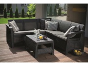 Keter Zahradní set Corfu Relax set - grafit