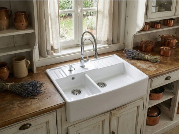 Kuchyňské dřezy Luisina Chambord Berlioz 900.2
