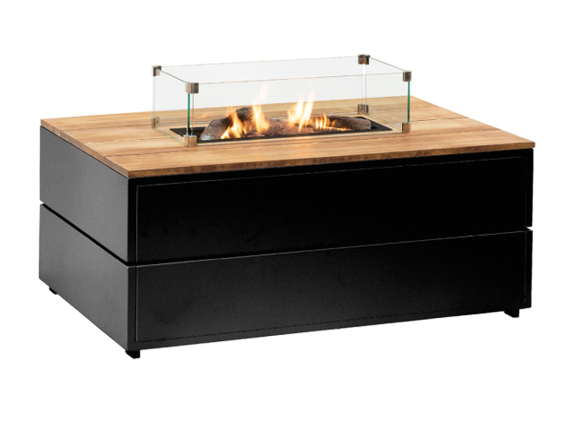 Stůl s plynovým ohništěm COSI Cosipure 120 Wood