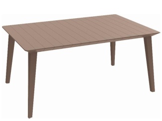 Stoly – Záhradný stôl Keter Lima cappuccino