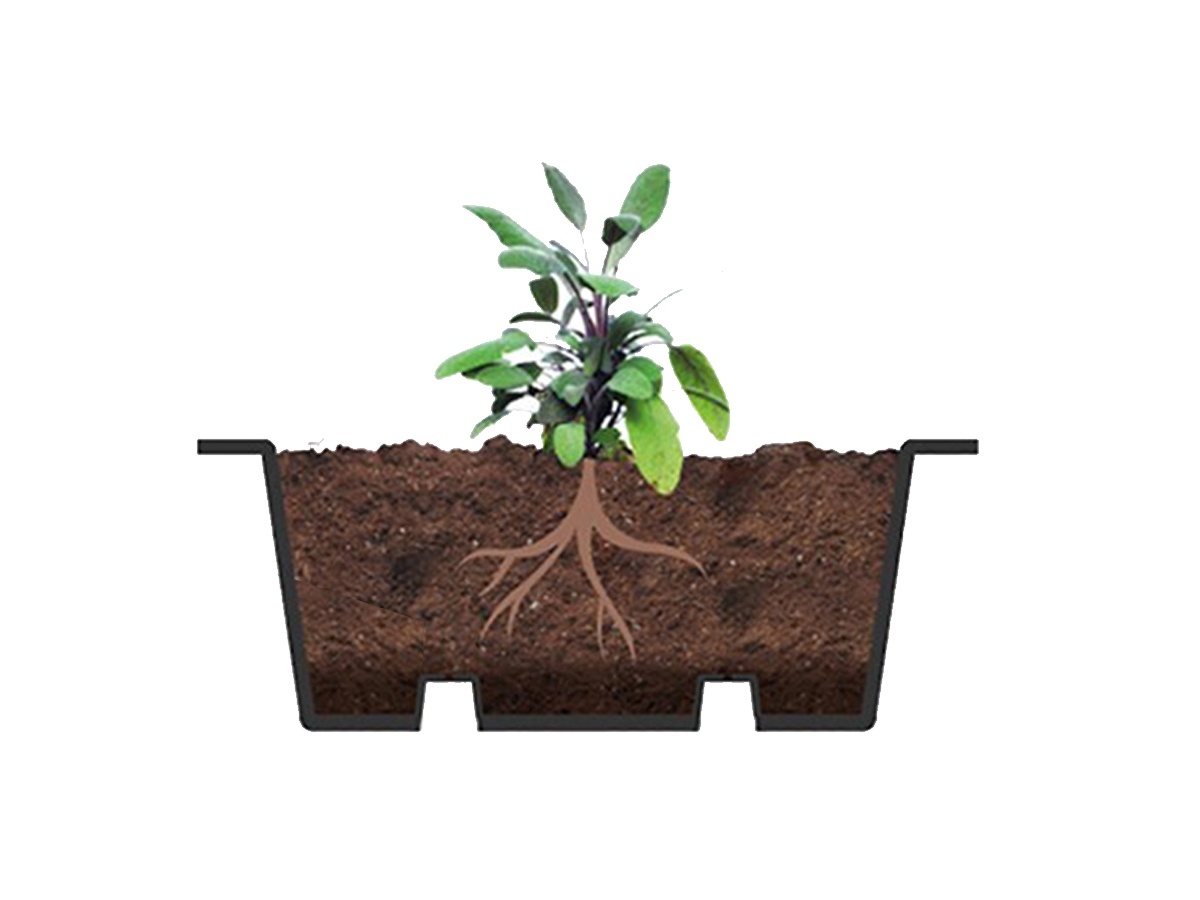 Pro záhony Biohort Vložka