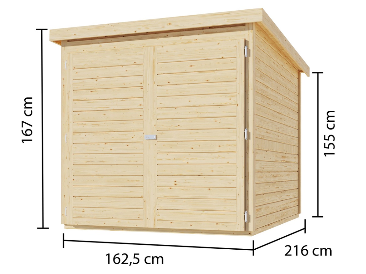 Garáž Karibu Fahrradgarage