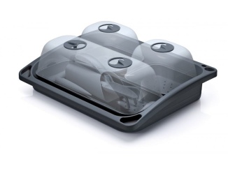 Kertek –  Prosperplast Set sadbovačů a nářadí 14v1 RESPANA TABLE TOP SEED STARTER SET - antracit