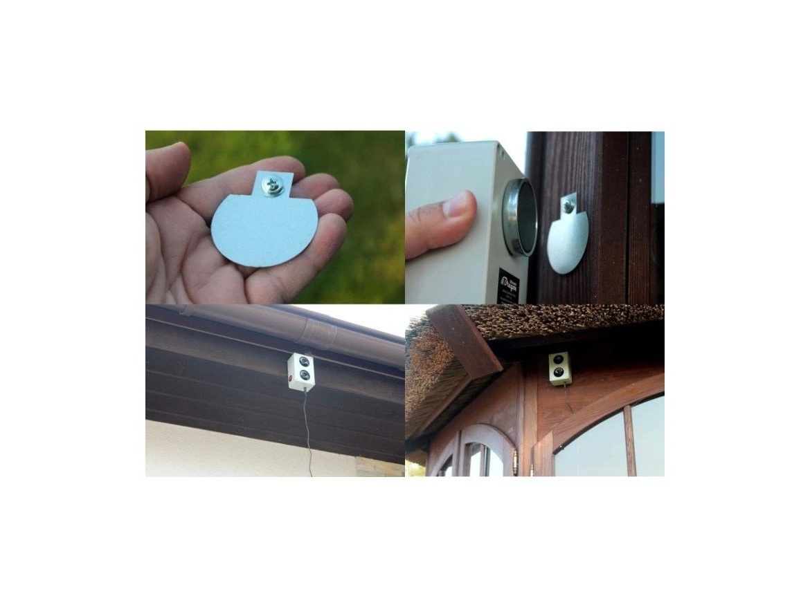 Scobax Vodotěsný ultrazvukový plašič na kuny, myši a potkany  DRAGON ULTRASONIC CH100