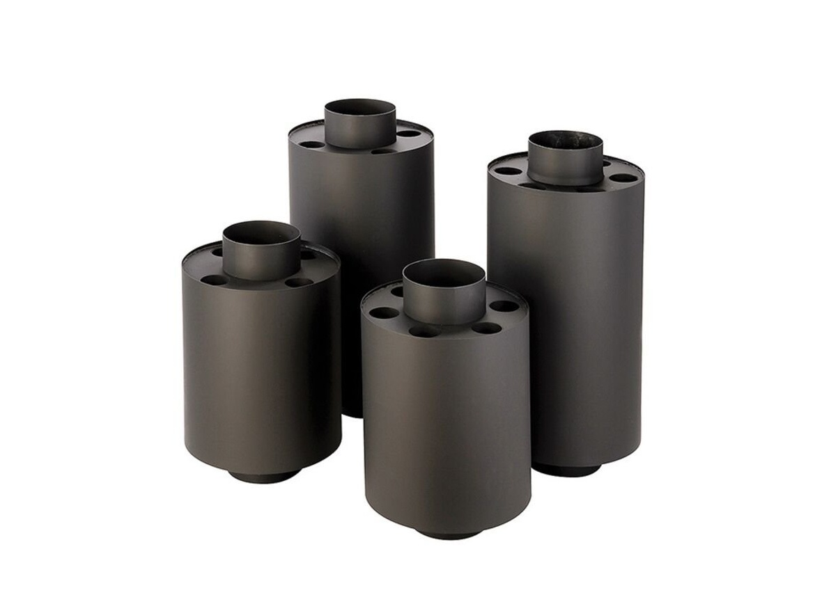 Kovokraus Teplovzdušný výměník silnostěnný 120mm/45cm - 4 otvory