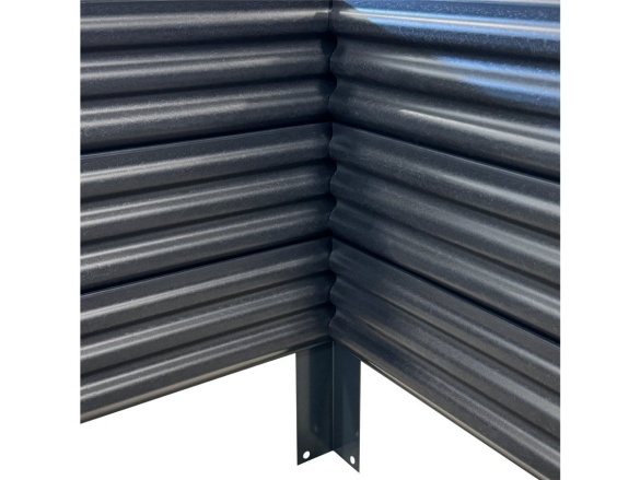 Vyvýšený záhon 150x75x30cm WOODLOOK / šedý