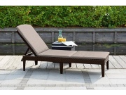 Keter Lehátko  Jaipur hnědé s polstrem