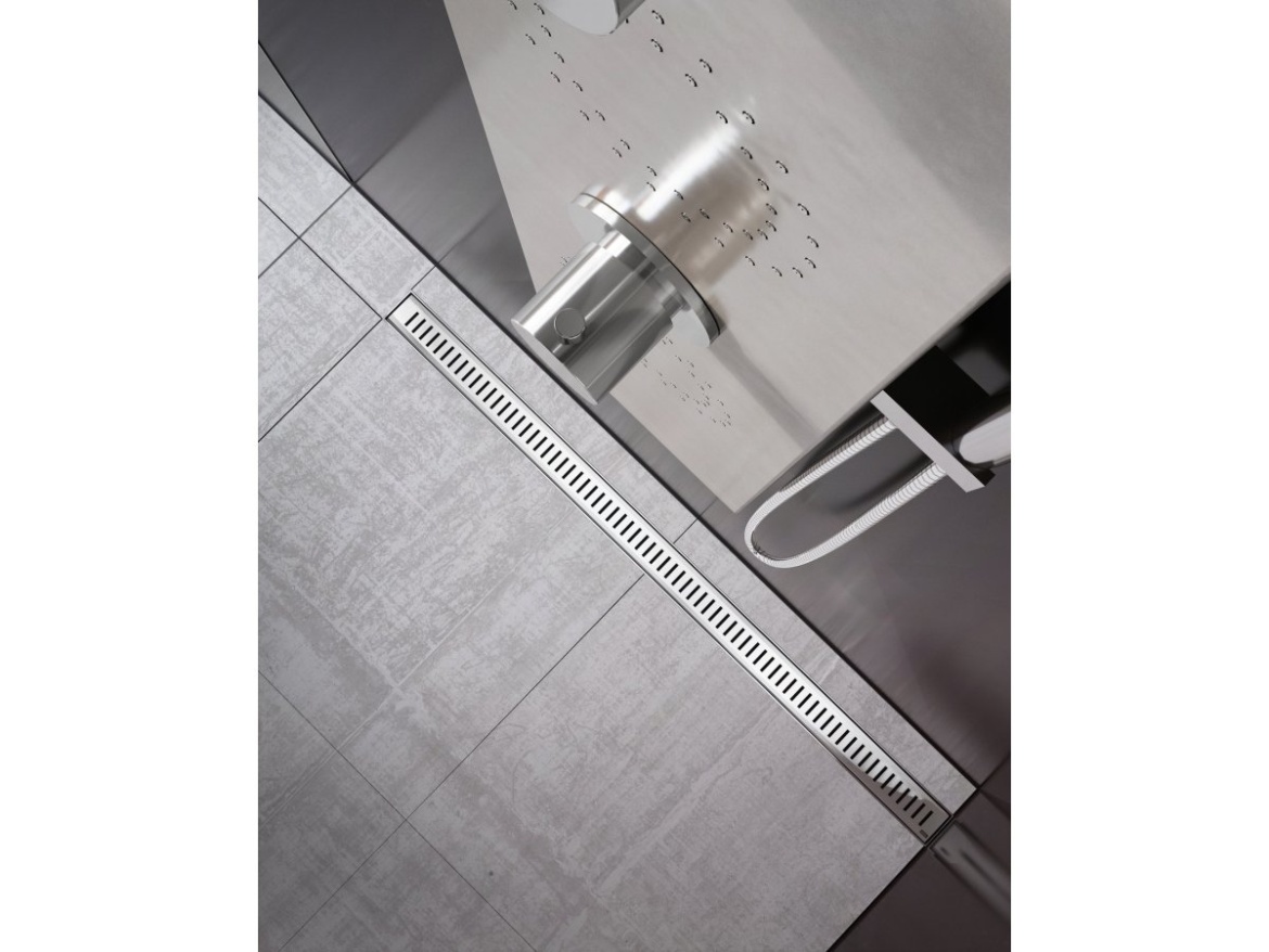 Ravak Odtokový žlab Zebra 75, plast