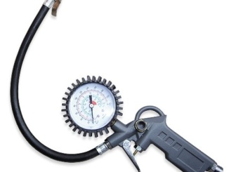 Műhely felszerelése –  Bradas Pistole na huštění pneu s manometrem - plastové madlo