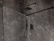 Ravak FL 065.20BLM.O2.RB072 Podomietková batéria 2-cestná pre R-box, čierna matná