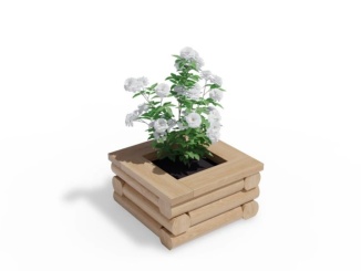 Dřevěné –  Česká Manufaktura Variogrow čtverec 27,5 cm, 50 x 50 cm, včetně dna, bez nopové fólie