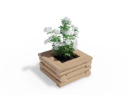 Emelt ágyás Česká Manufaktura Variogrow čtverec