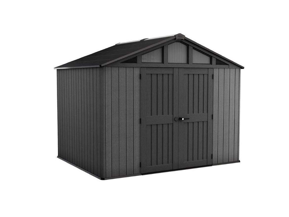 Keter Zahradní domek  Stronghold 10 x 8 šedý, s podlahou