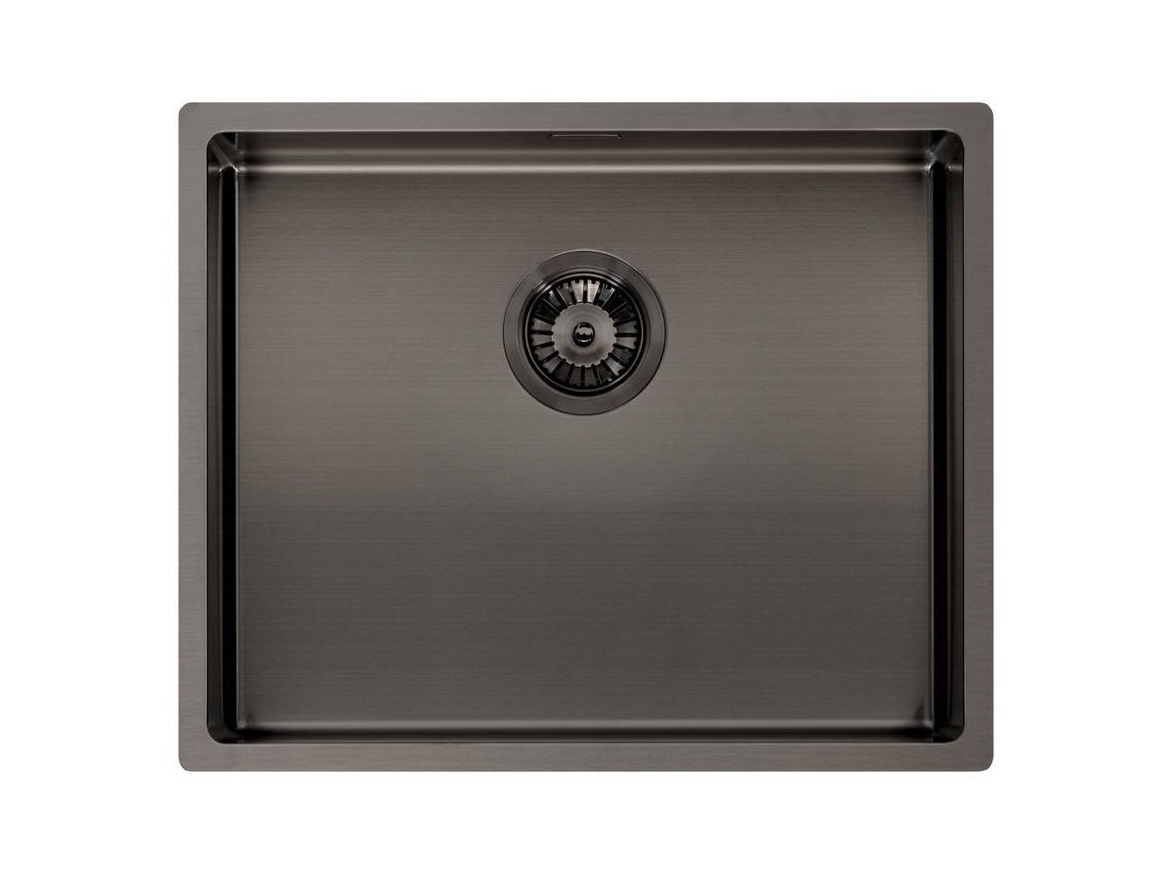 Kuchyňské dřezy Reginox SET Miami 500 Gun metal + baterie Crystal + příslušenství