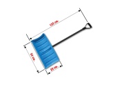 Bradas Hrablo na sníh s ergonomickou násadou  KT-CXG811-D