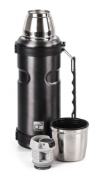 G21 Termoláhev  na pití, 1000 ml, ocelově šedá s rukojetí