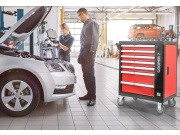 G21 Dílenský vozík  Cooper 7, černo-červený