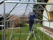 Montáže skleníků