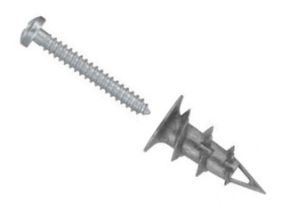 Inštalačný materiál –  Driva DRA-02PLUS kov + vrut