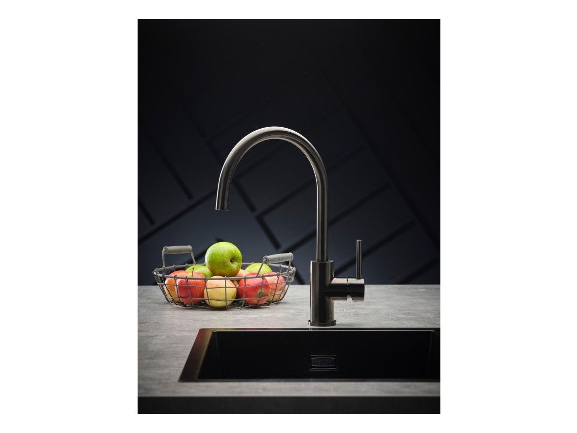 Kuchyňské dřezy Reginox SET Miami 500 Gun metal + baterie Cano + příslušenství