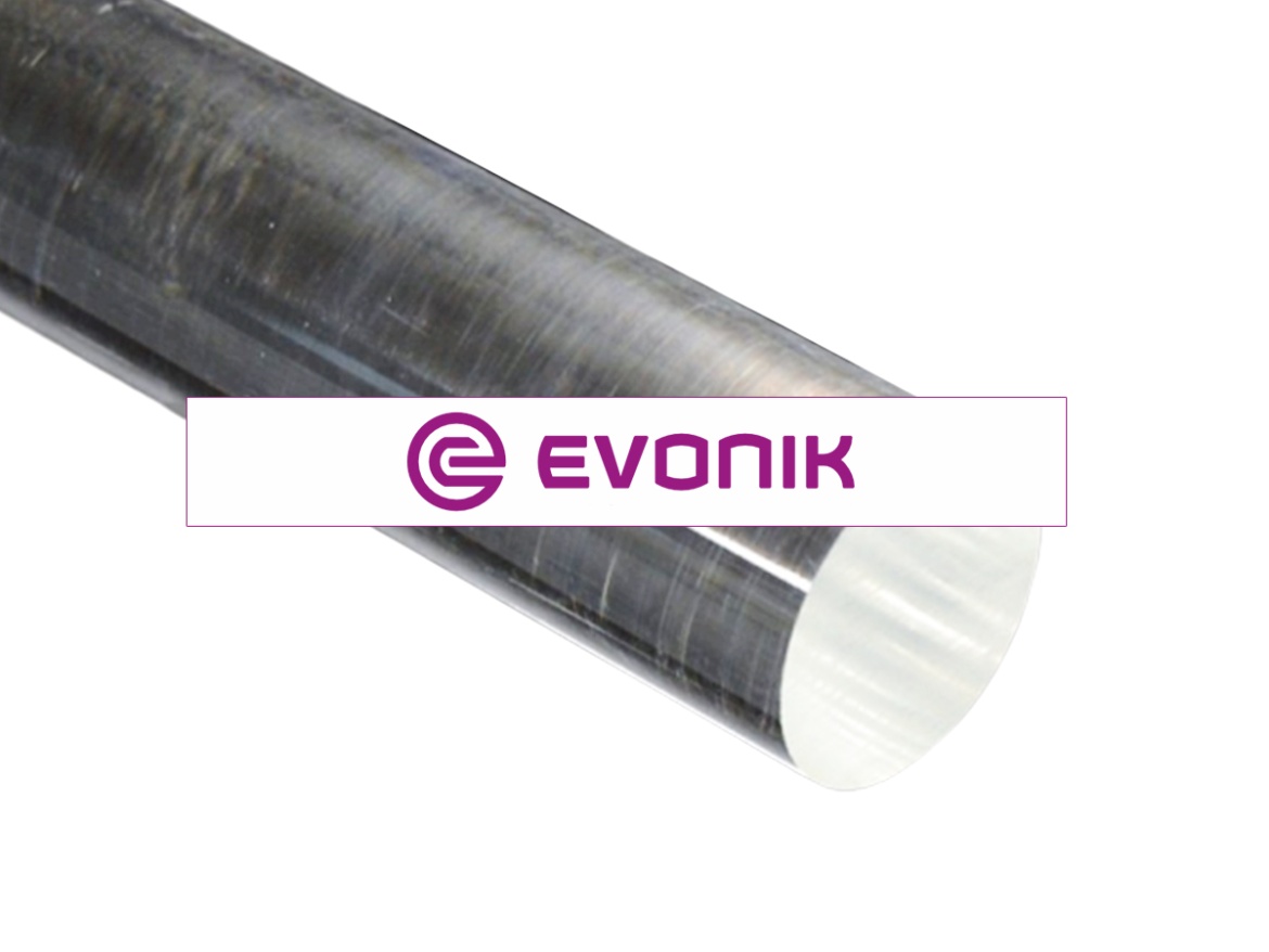 Extrudovaná lesklá plexi tyč Plexiglas XT