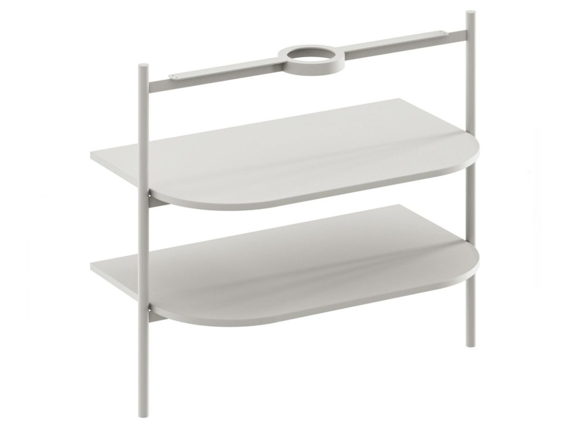 Ravak Konstrukce pod umyvadlo CS Yard 80, Smoke Grey