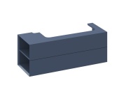 Ravak SD Lite 120 P skrinka pod umývadlo Alabaster Pink