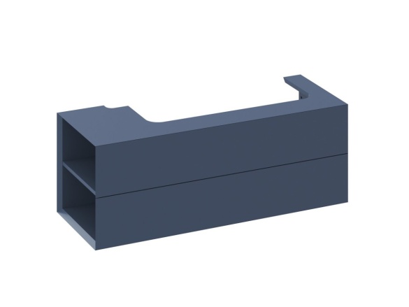 Ravak SD Lite 120 P skrinka pod umývadlo Grey Green