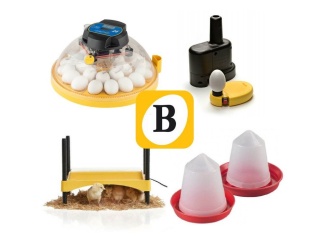 Baromfi –  Scobax BRINSEA - MAXI 24 Advance + Startovací sada pro líhnutí kuřat – Starter Pack 3