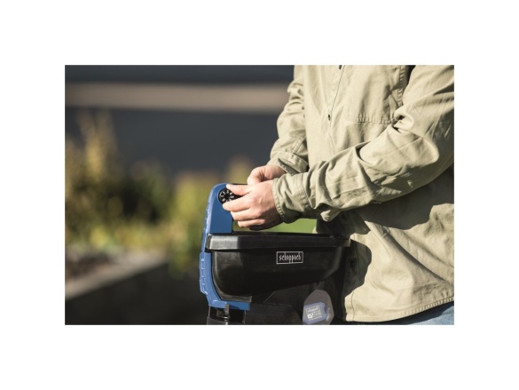 20 V-os IXES akkus szórógép (akkumulátor és töltő nélkül) Scheppach C-GSP800-X