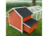 Dřevěný kurník a husník s výběhem Scobax Stony