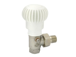 Příslušenství –  Slovarm Radiátorový kohout VE-4523A, 3/8", rohový,  412452