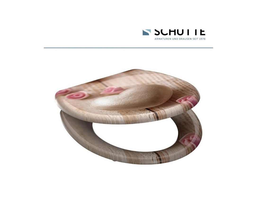 WC sedátka, záchodová prkna Schütte ROMANTIC | Duroplast, Soft Close