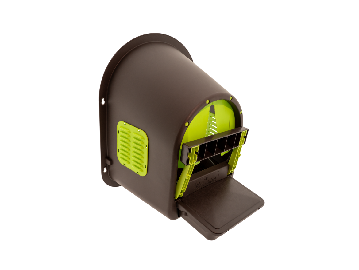 Scobax Plastové snáškové hnízdo s košíkem na vejce - MyCozyNest Roll-Away