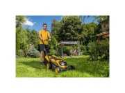 Akumulátorová sekačka 2 x 20 V + 2x 4 Ah baterie + 2x nabíječka 2,4 A Riwall PRO RALM 3820 SET