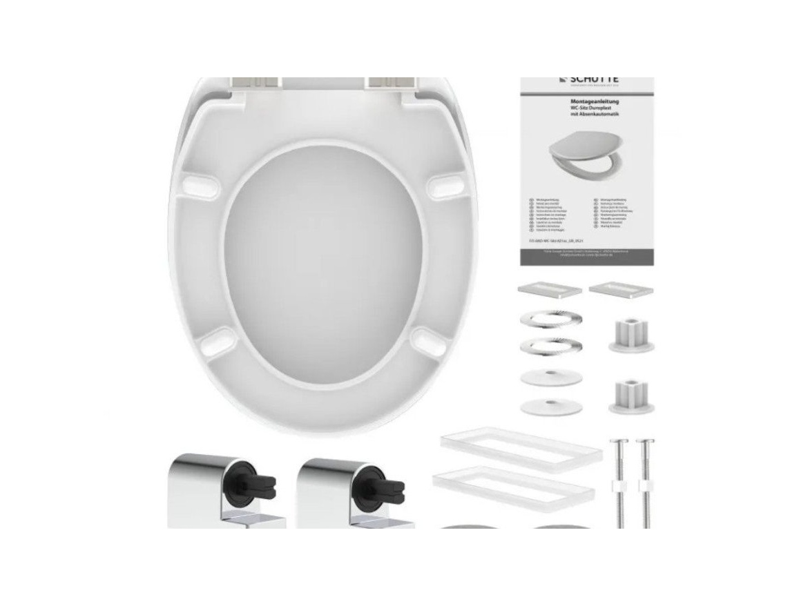 WC sedátka, záchodová prkna Schütte NEON PAINT | Duroplast, Soft Close