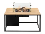 Stůl s plynovým ohništěm COSI Cosiloft 100 Wood