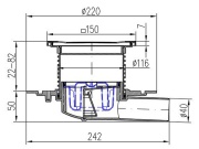 Chuděj PVBU 40 (snížená, univerzální)