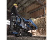 Hernyótalpas csúszókormányzású rakodógép Scheppach MKL 730 - pásový smykový nakladač